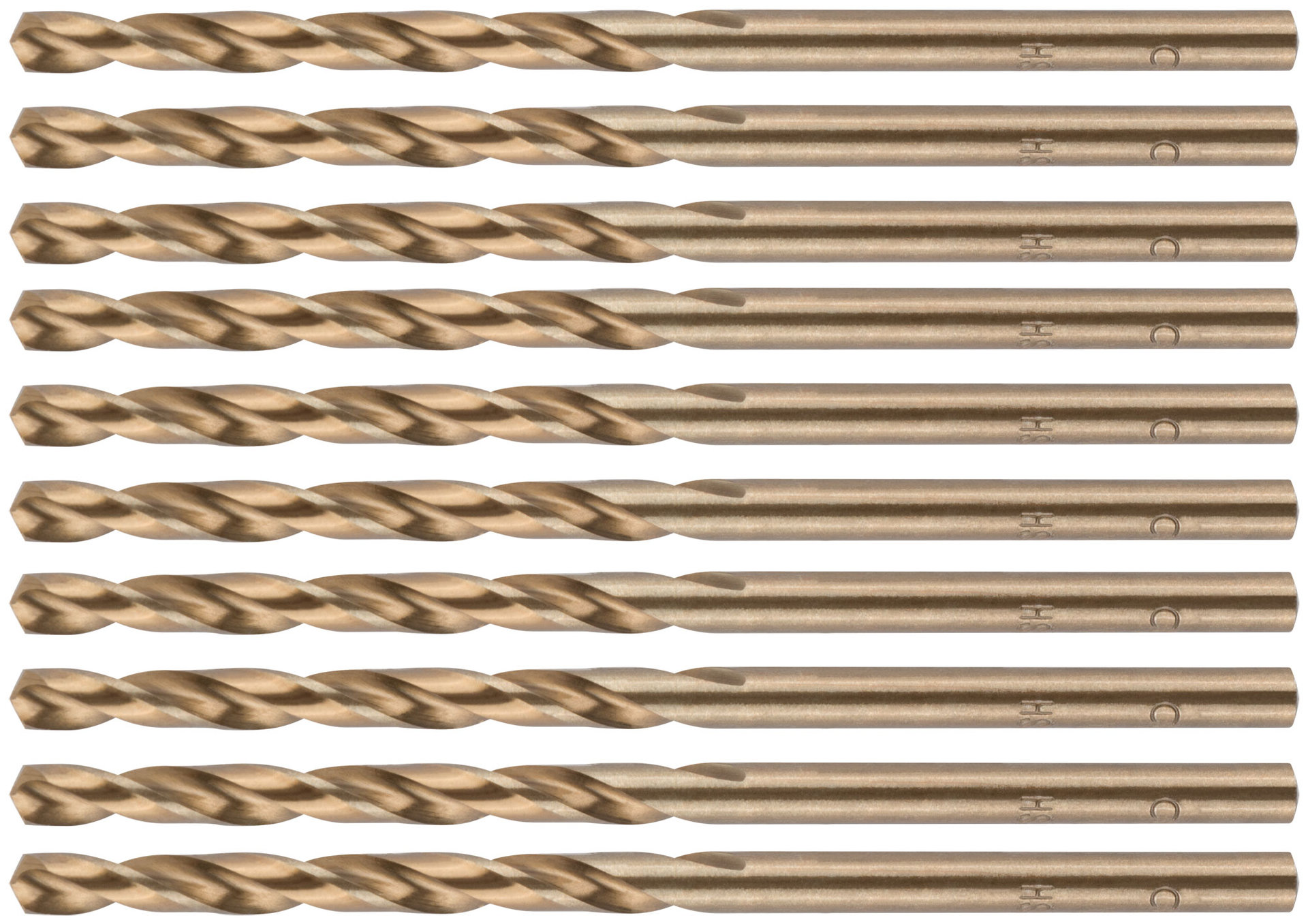 Сверло по металлу Cutop Profi с кобальтом 5%, 3,4 x 70 мм (10 шт) (48-34-10)