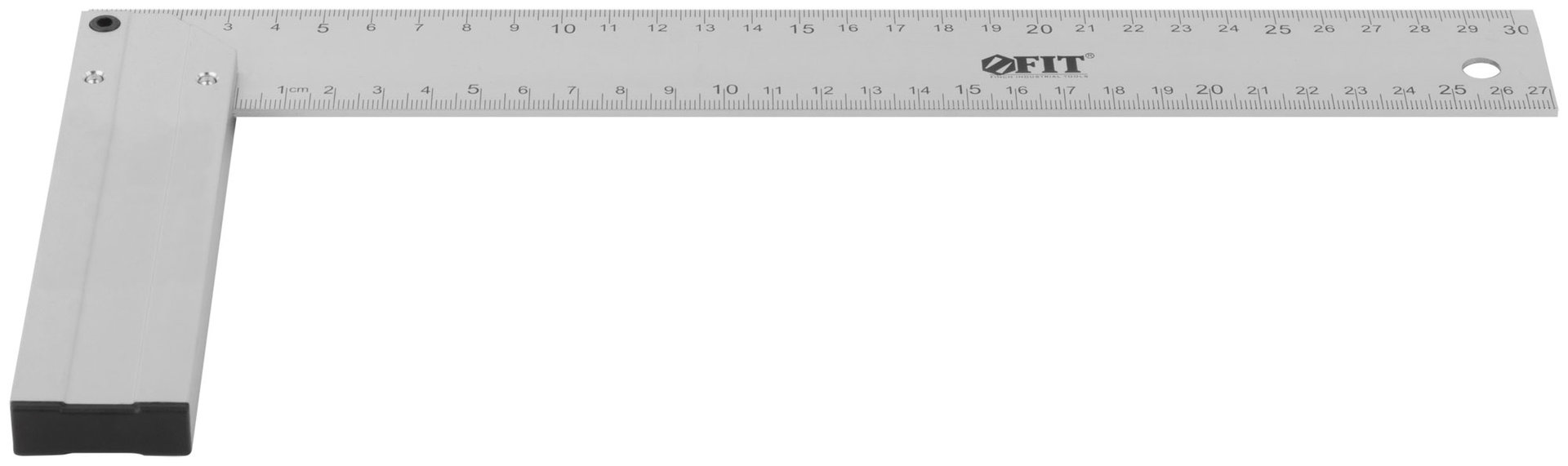 Угольник столярный литой алюминиевый Профи 300 мм (19553)