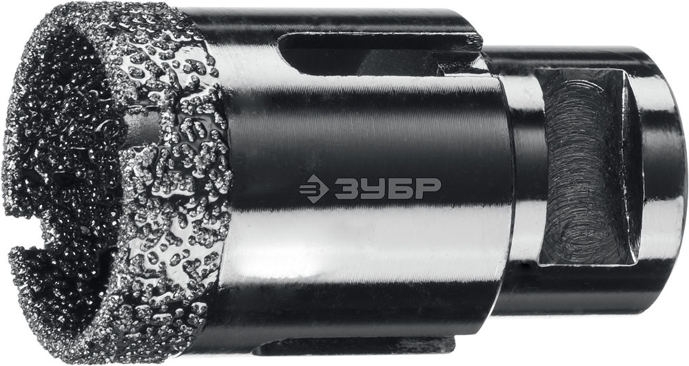 Коронка алмазная вакуумная АВК, d 32 мм, М14, 15 мм кромка ЗУБР Профессионал 29865-32