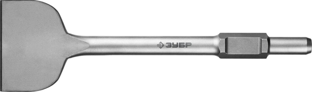 Зубило лопаточное 125 x 400 мм HEX 30 ЗУБР БУРАН 29375-125-400