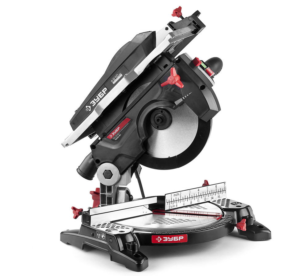 Пила торцовочная комбинированная 1500 Вт O 210 ЗУБР ЗПТК-210-1500