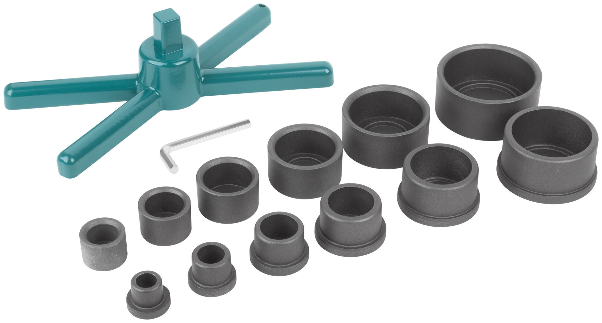 Аппарат сварочный для пластиковых труб 750/1500 Вт; 50-300 °C; диаметры труб 20-63 мм; металл. кейс (80645)