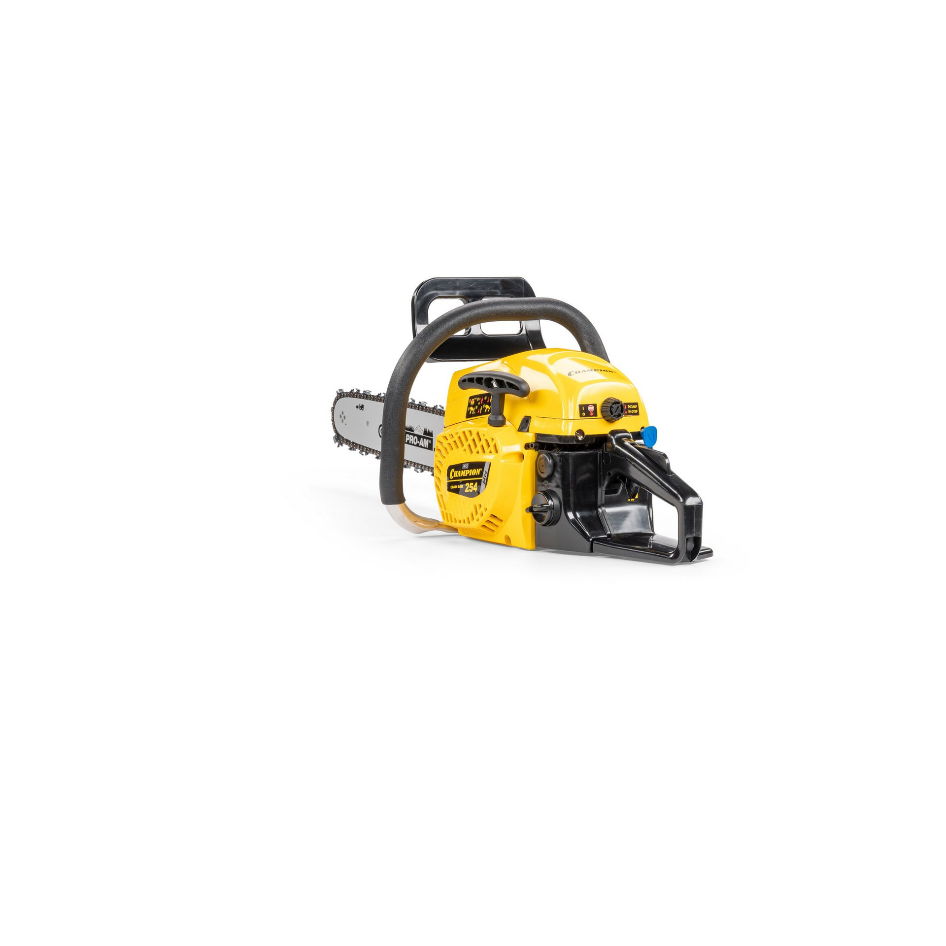 Бензопила CHAMPION 254-18-0,325-1,5-72 (PRO, 2,5кВт 54см? легкий старт карбюратор Walbro 5,1кг) 254-18
