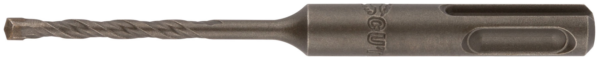 Бур по бетону CUTOP, Profi Plus - двойная спираль, три пылеотводящие кромки, 4 x 110 мм (49-4110)