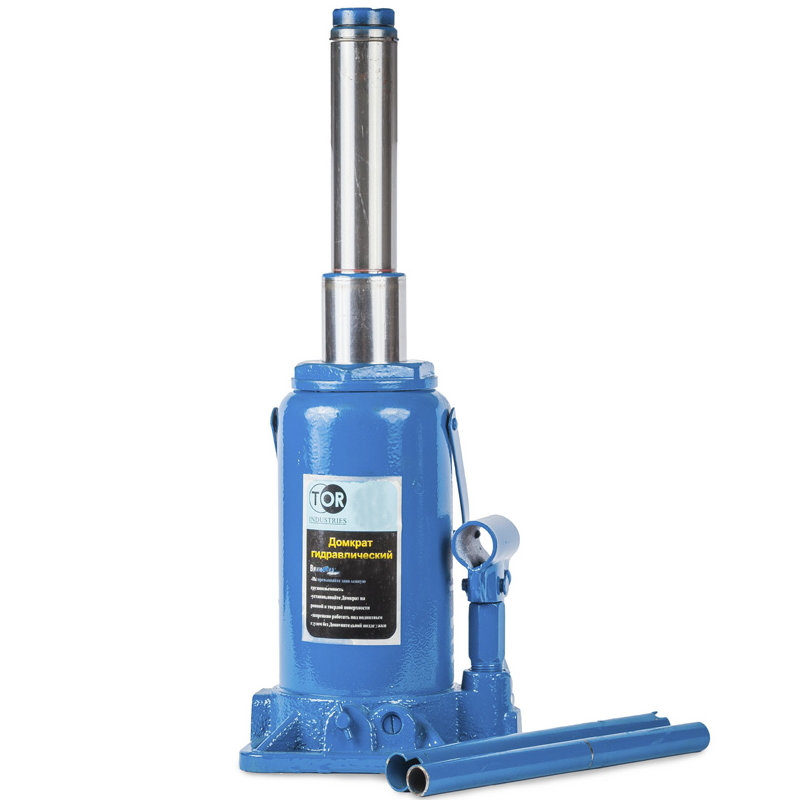 Домкрат гидравлический телескопический TOR ДГТ-10 г/п 10 т (2 уровня) (X) (1048188)