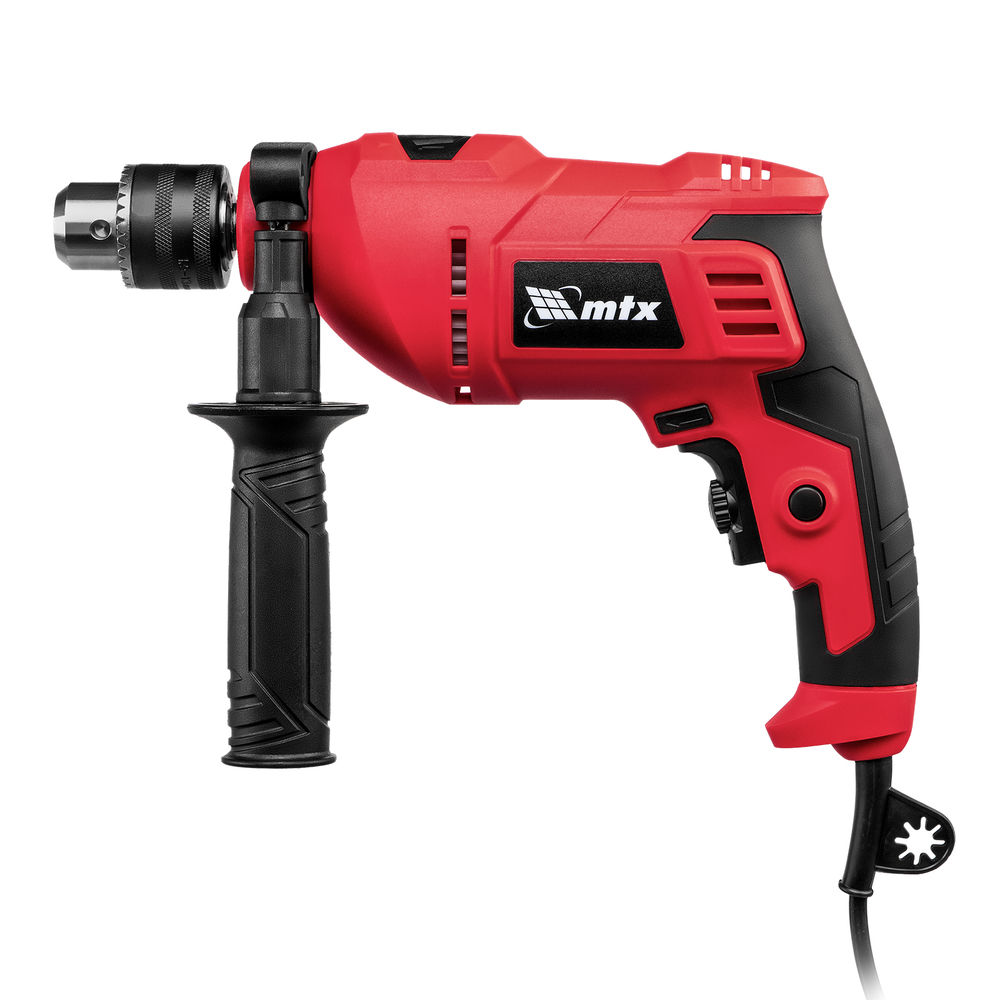 Дрель ударная MID-750, 750 Вт, 0-3000 об/мин, 0-48000 уд/мин MTX (26382)
