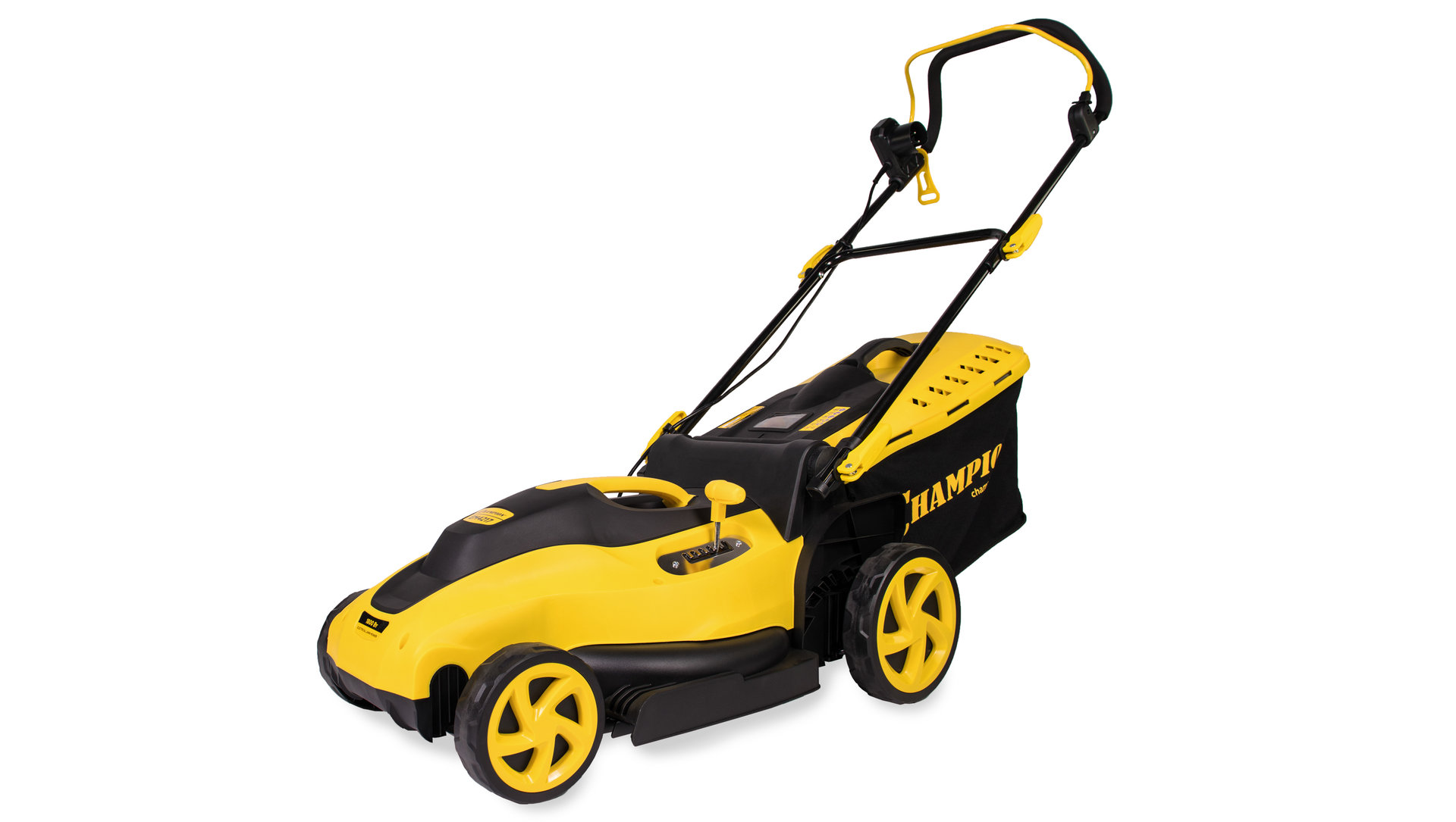 Газонокосилка эл. CHAMPION EM4217 (1,8 кВт пласт+ткань травосб. 50л шир.420мм выс.20-70мм, 12,5кг) (EM4217)