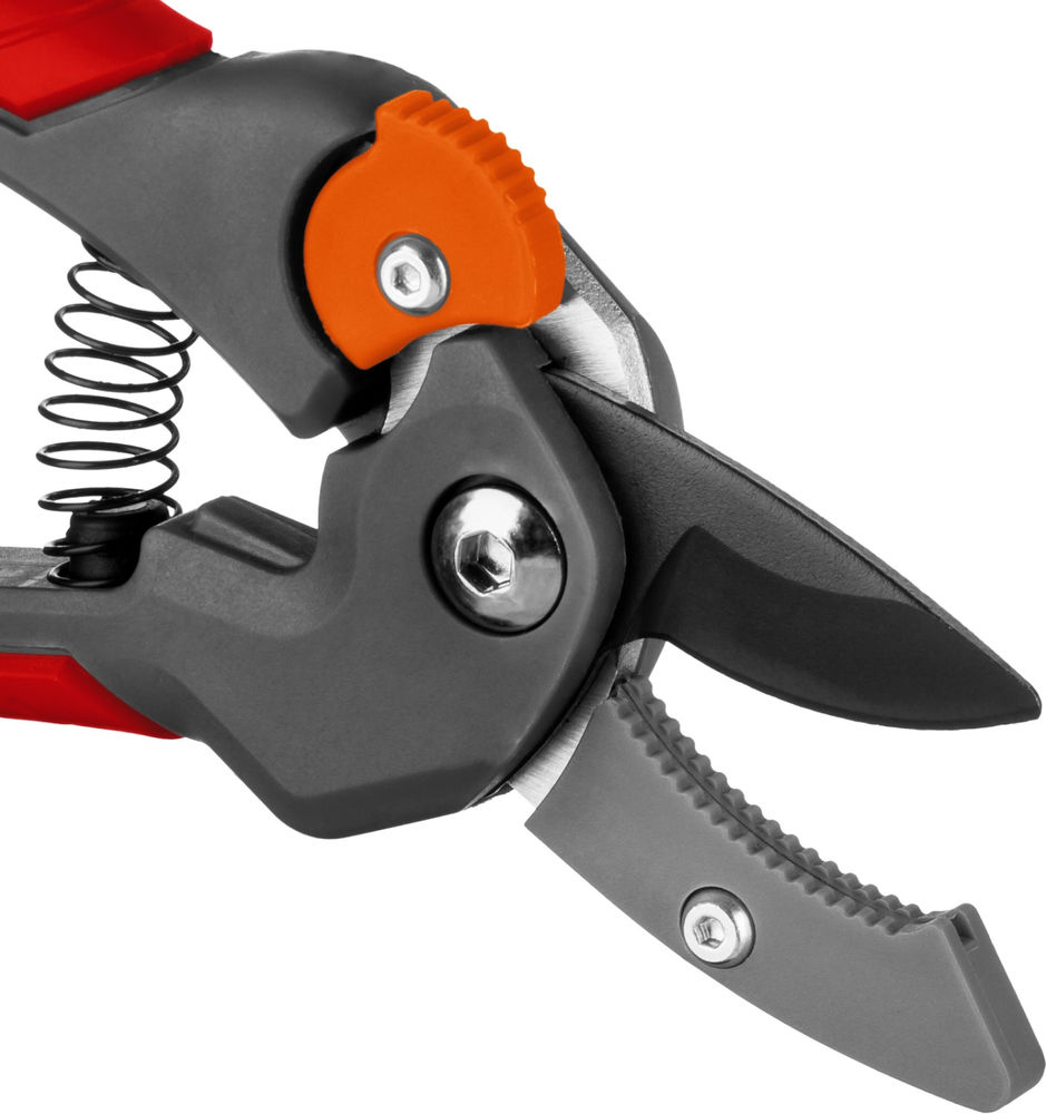 Контактный секатор G-24, 200 мм, с двухкомпонентными рукоятками GRINDA 423124