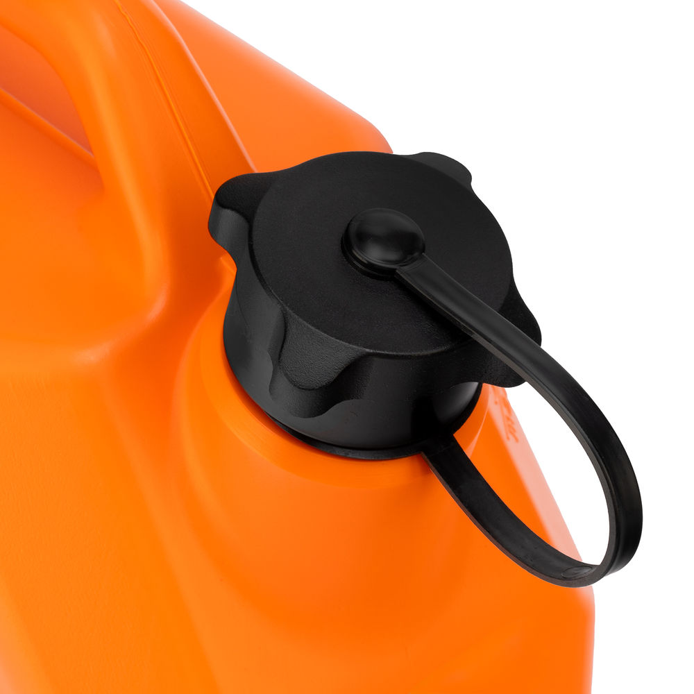 Канистра для ГСМ, пластиковая, со скошенными углами, 5 литров Stels (53110)