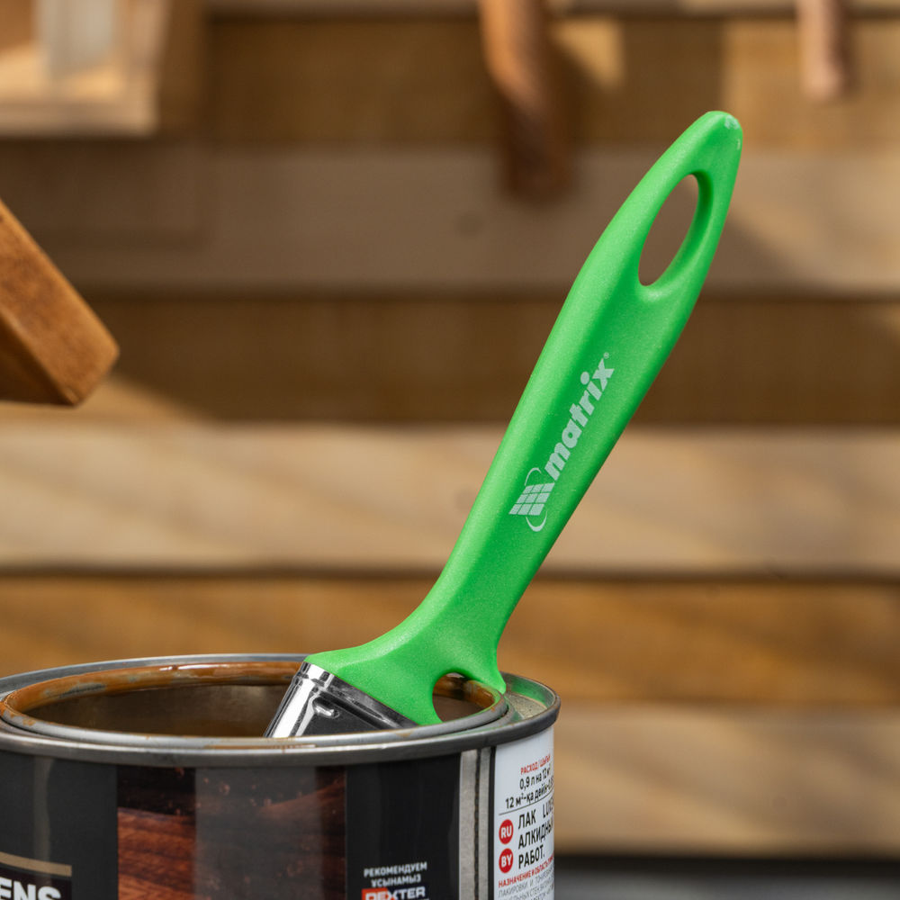 Кисть флейцевая Работы по дереву Color Line 50 х 12 мм Matrix (83373)