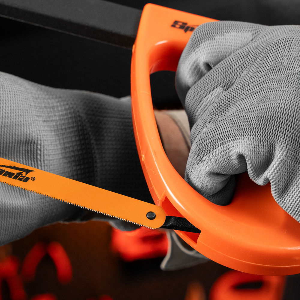 Ножовка по металлу, 300 мм, пластмассовая ручка Sparta