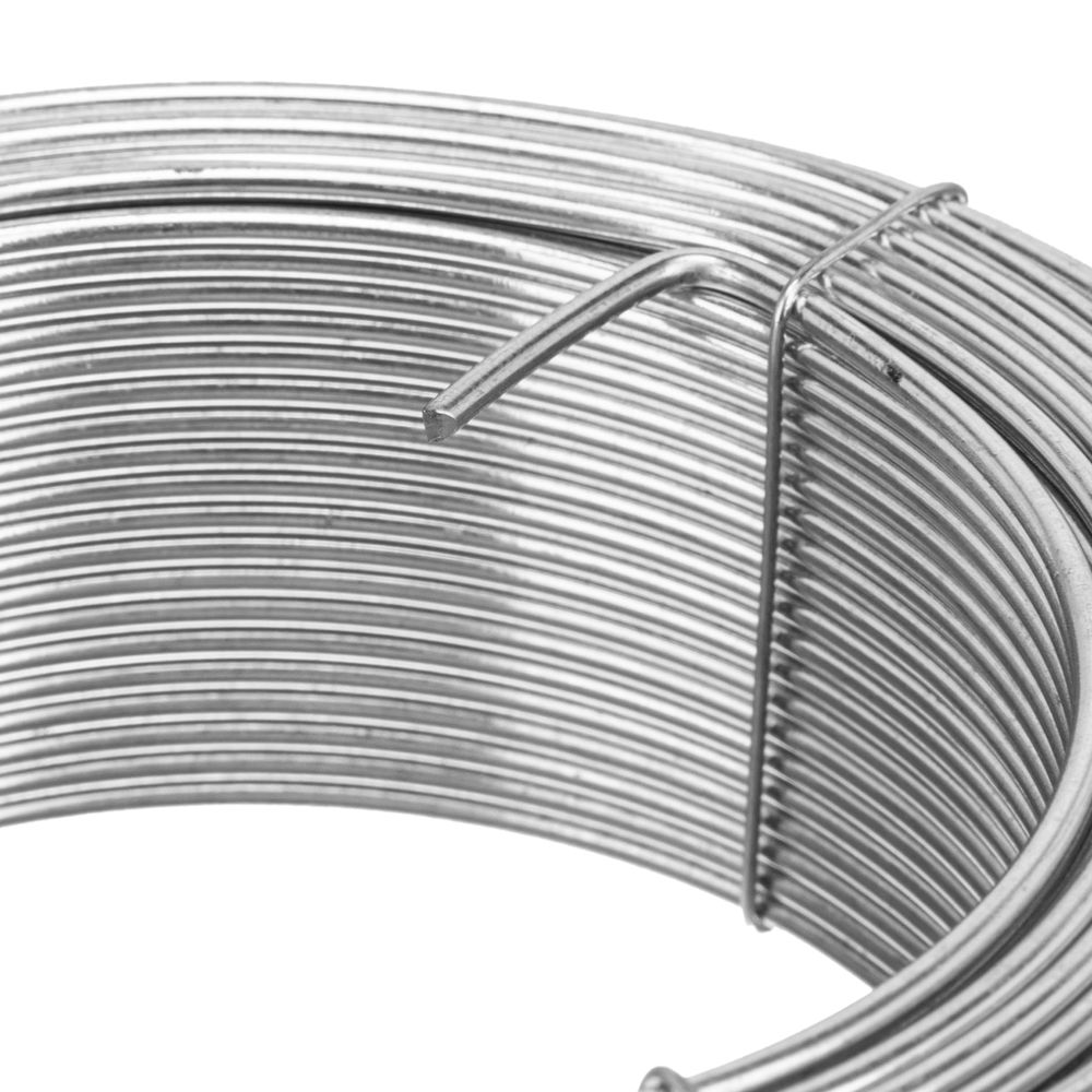 Проволока стальная, оцинкованная 2.0 мм, длина 50 м Сибртех (47756)