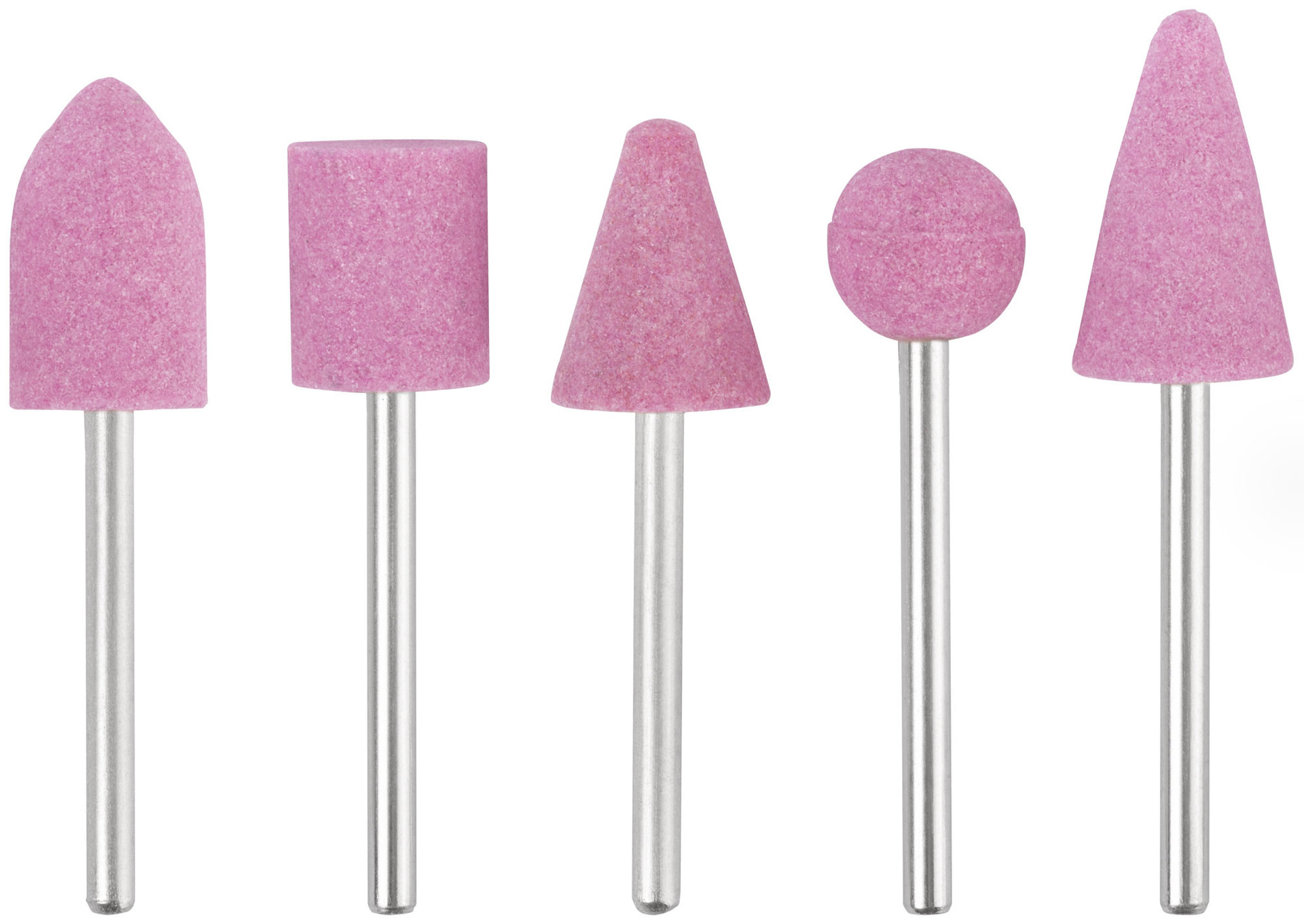 Шарошки абразивные по металлу, 5 шт. ( малые ) (36468)