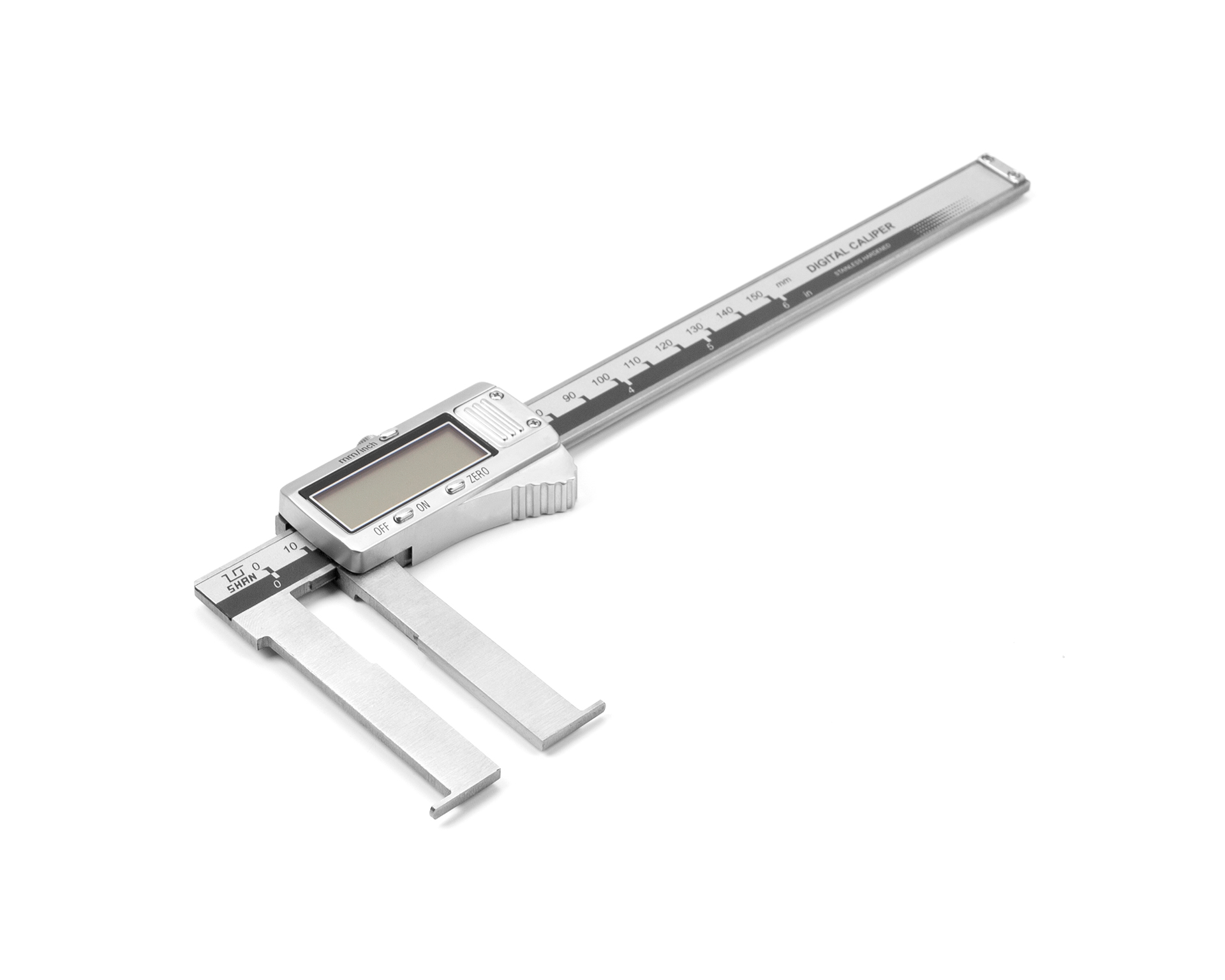 Штангенциркуль для внутренних канавок ШЦЦСК-1-185 0,01 (35-185) электронный губки 70мм SHAN