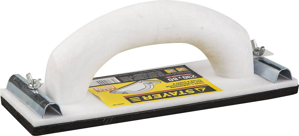 Терка для шлифования 230 x 80 мм, с металлическим фиксатором STAYER 3569-08