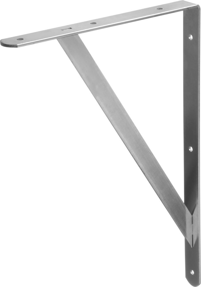 Уголок-кронштейн усиленный 400 х 280 х 30 х 4 мм оцинкованный STAYER 37423-5