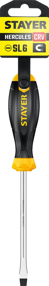 Отвёртка Hercules, SL6 x 100 STAYER 2509-06-10_z03