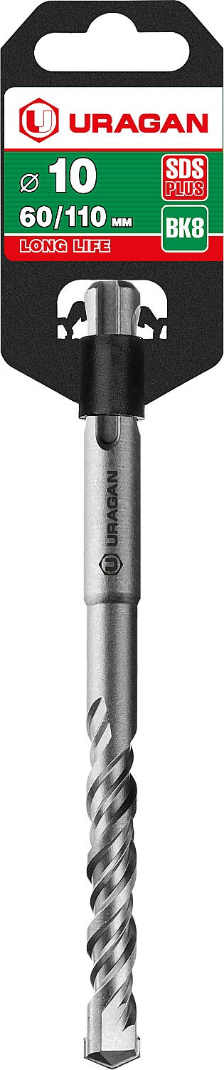 URAGAN 10 х 110 мм, SDS-plus бур (29311-110-10)