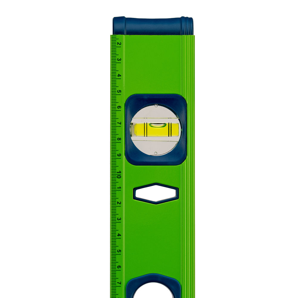 Уровень алюминиевый УС-1, 0-800, фрезерованный, 3 глазка, рукоятки, 800 мм Сибртех (34102)