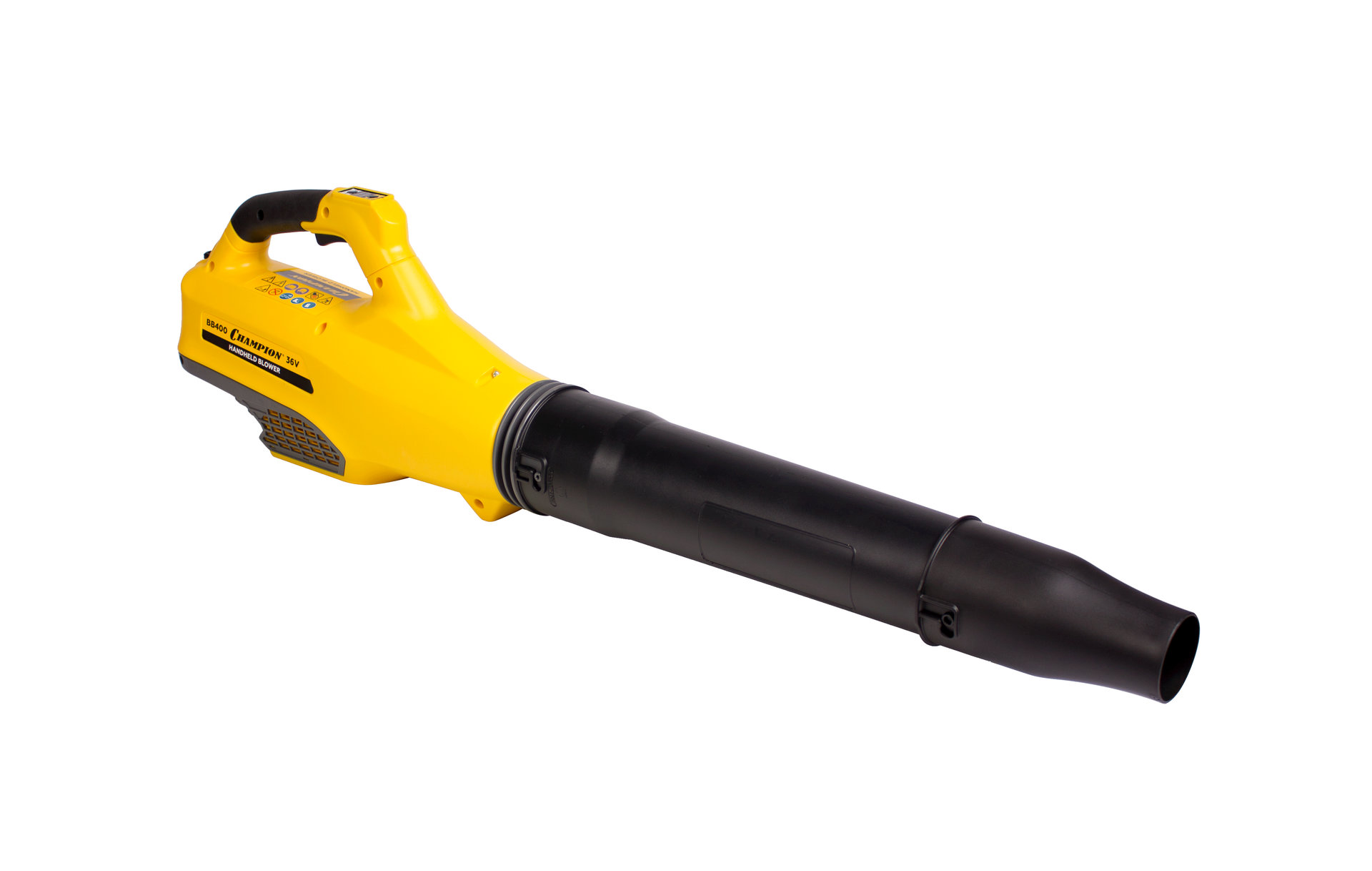 Воздуходувка аккумуляторная 36В 4,0Ач Li-ion2,4кг20мин810м?/ч52,7м/сек безАКБиЗУ CHAMPION BB400