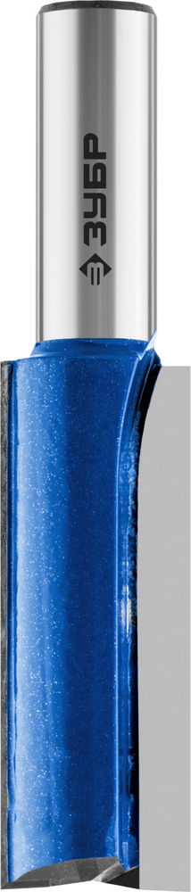 Фреза пазовая прямая 19?51 мм с нижними подрезателями хвостовик 12 мм ЗУБР Профессионал 28755-19-51