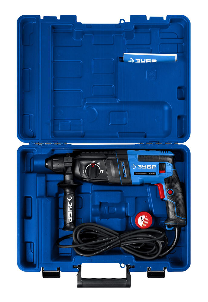 Перфоратор SDS Plus 26 мм 850 Вт Профессионал ЗУБР ЗП-2680