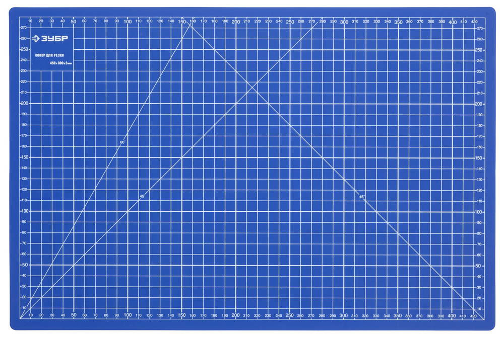 Коврик непрорезаемый 450?300?3 мм ЗУБР 09902