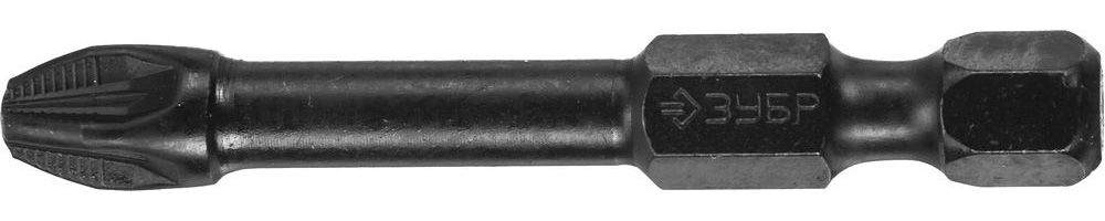 Биты ударные PZ3, 50 мм, 2 шт ЗУБР Профессионал 26023-3-50-S2