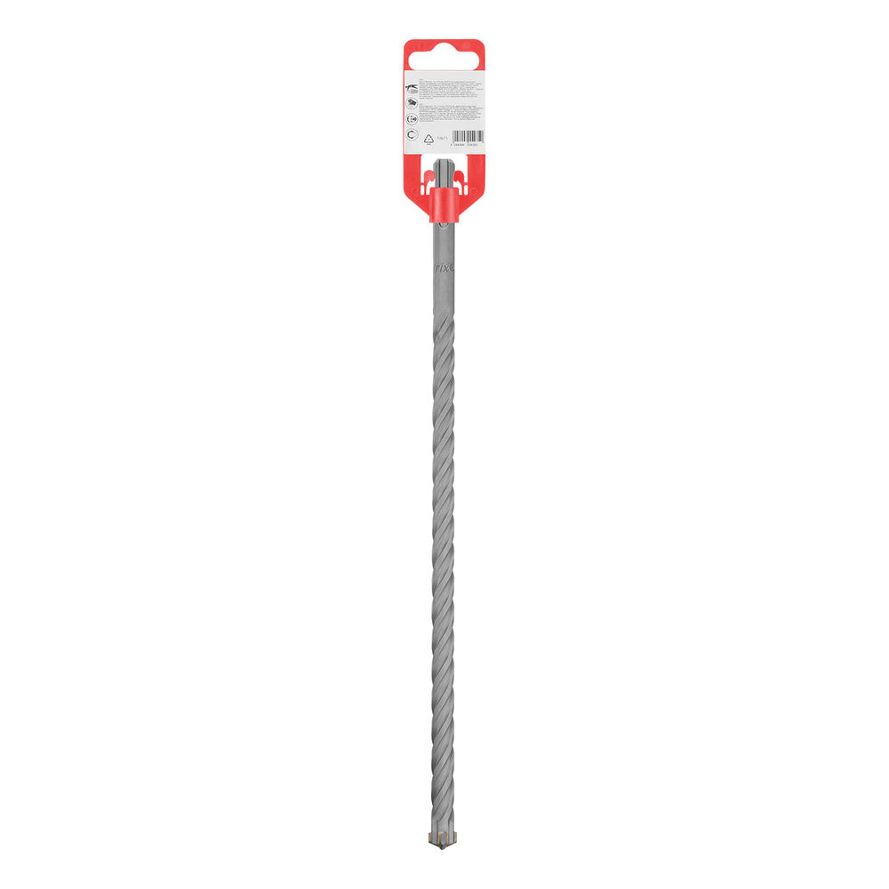 Бур по бетону, 12 x 300 мм, SDS Plus c крестовой пластиной Matrix (70673)