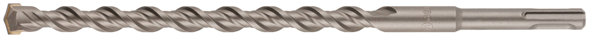 Бур по бетону CUTOP, Profi Plus - двойная спираль, три пылеотводящие кромки, 14 x 260 мм (49-14260)