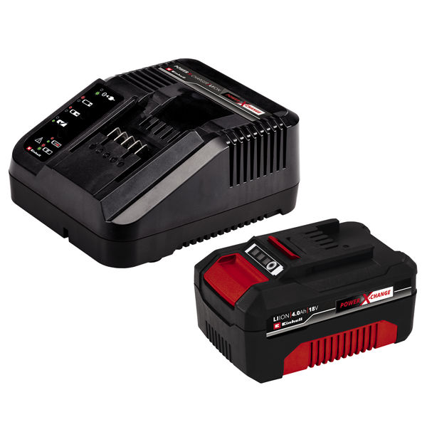 Газонокосилка акк Einhell PXC GE-CM 18/33 Li,18В,BL,1х4.0Ач,25-65мм,30л (3413260)