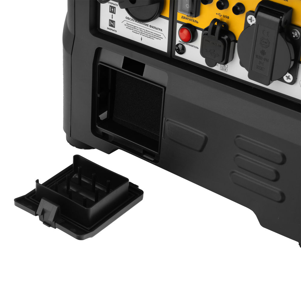 Генератор инверторный GS-1100iF, 1,1 кВт, 230 В, ручной старт DENZEL (94706)