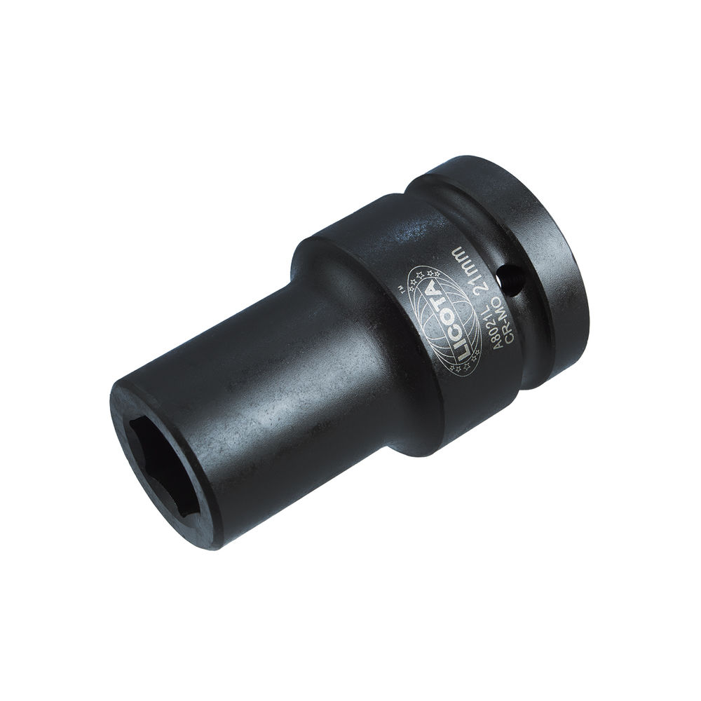 Головка торцевая ударная глубокая 21 мм 6-гранная 1 Licota A8021L