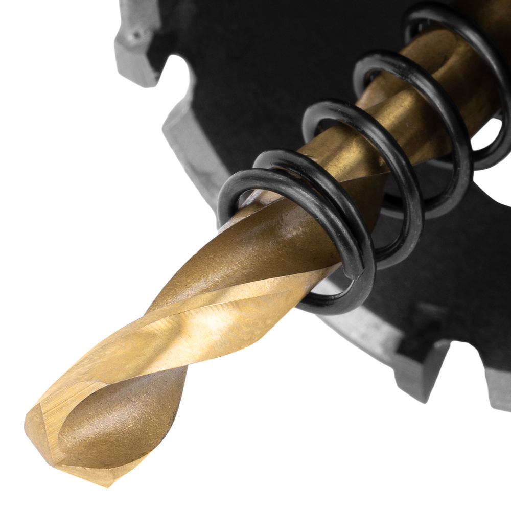 Коронка по металлу твердосплавная, 38 мм Denzel (724012)