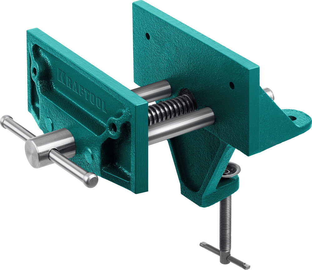 Тиски столярные переносные 155 мм на струбцине KRAFTOOL 32720-155