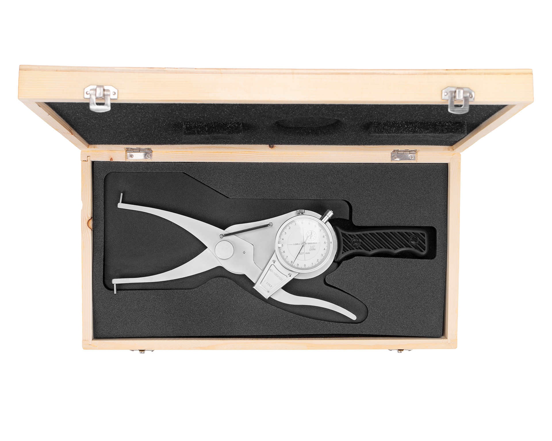 Кронциркуль индикаторный 80-100мм (L=100) 0.01 д/внутренних измерений SHAN