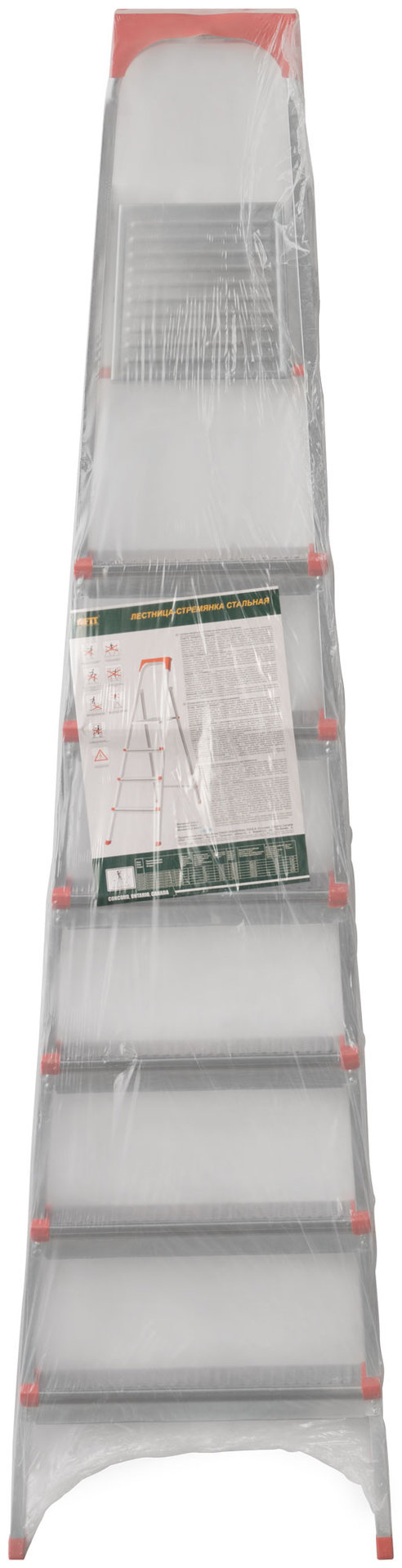 Лестница-стремянка стальная, 7 ступеней, вес 8,8 кг (65335)
