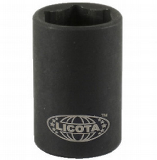 Головка торцевая ударная с магнитом 12 мм 6гр. 1/4 Licota AG2012