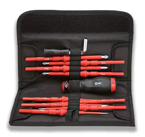 Набор диэлектрических отверток динамометрический НИО-2209 (КВТ) 66258