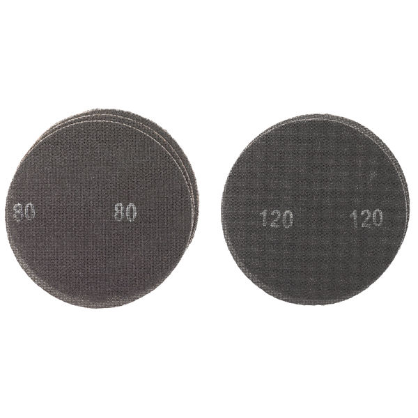 Набор шлифовальных сеток kwb by Einhell 225 мм 5 предметов, 2хР120, 3хР80 (491006)