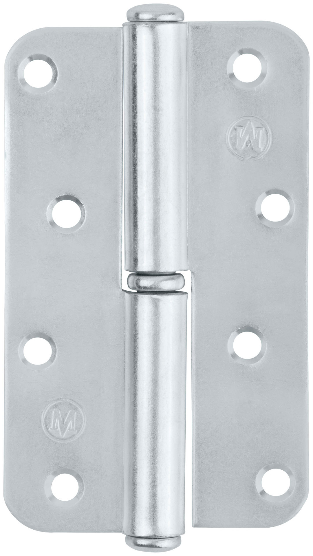 Петля накладная оцинкованная, тип ПН, 110 мм, правая (66393)