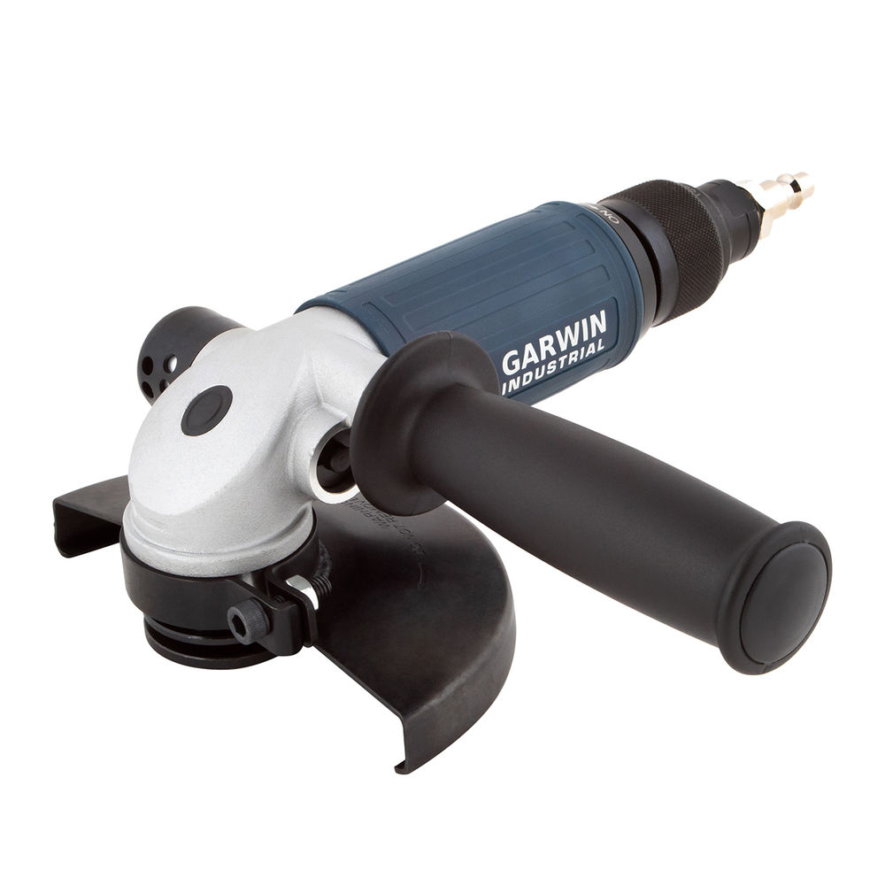 Пневматическая углошлифовальная машинка (УШМ) c поворотным вкл., 125 мм, 12000 об/мин., 1,2 л.с., промышленная, GARWIN INDUSTRIAL, 803017-12-20