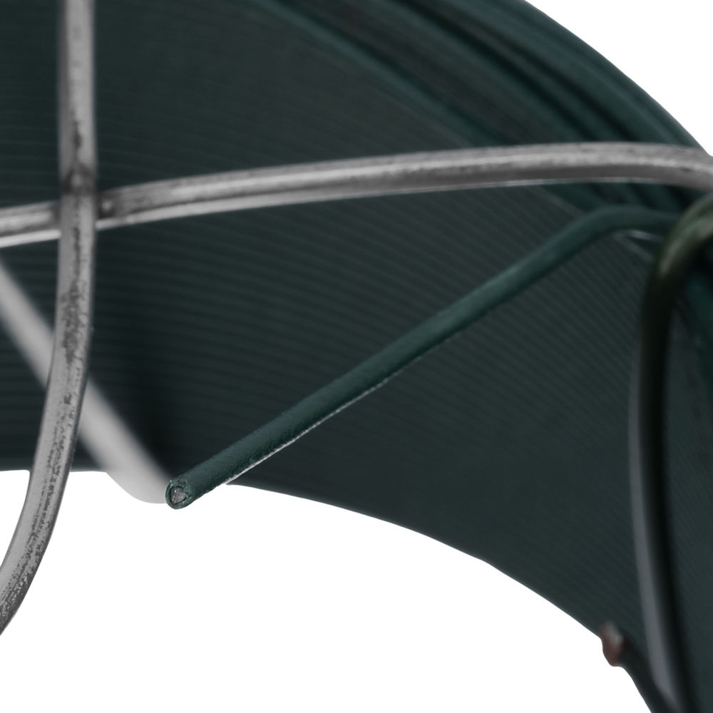 Проволока с ПВХ покрытием, зеленая 0.9 мм, длина 50 м Сибртех (47770)