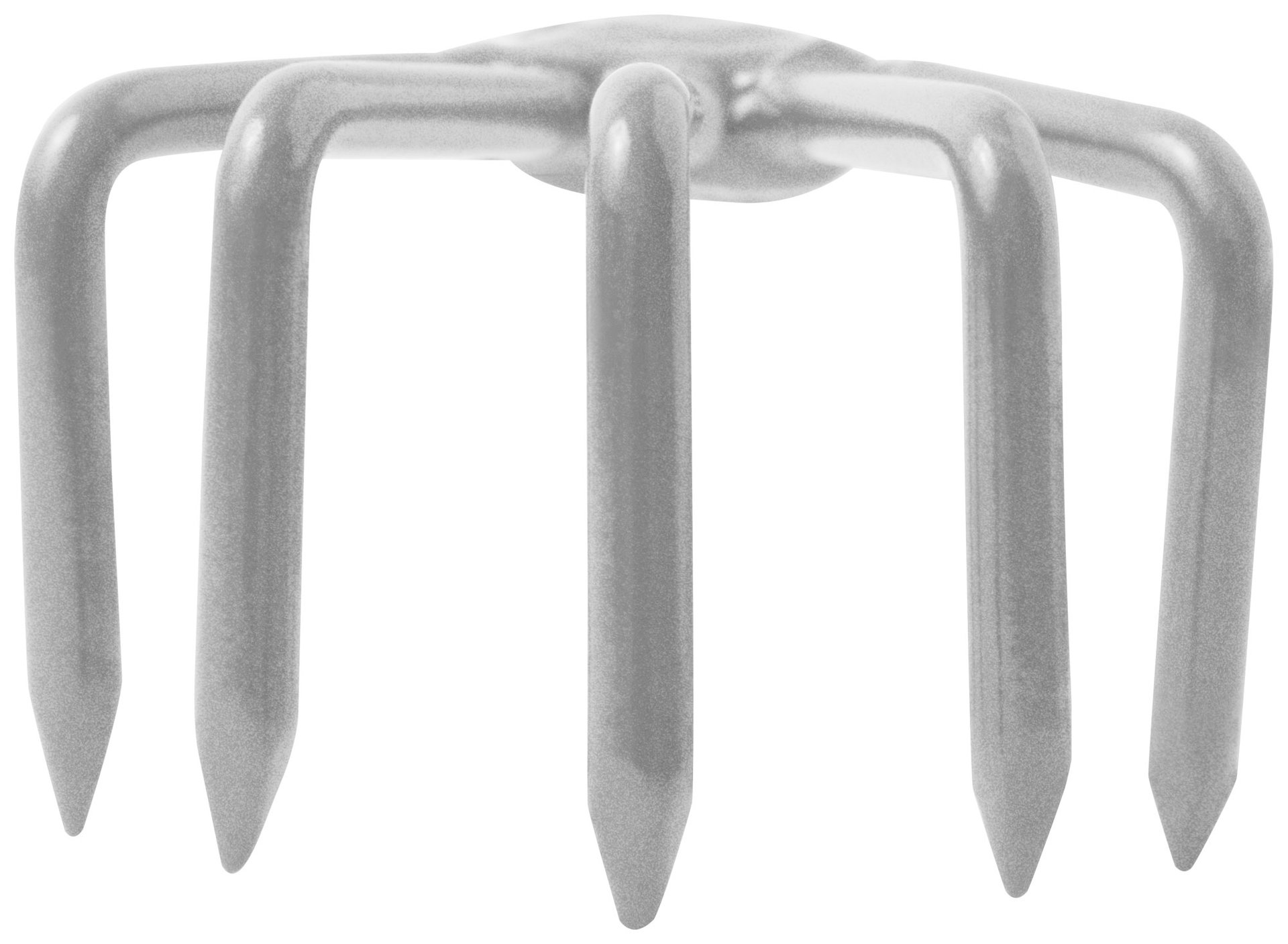 Рыхлитель с ручкой цельнометаллический, 5 зубьев (76846)