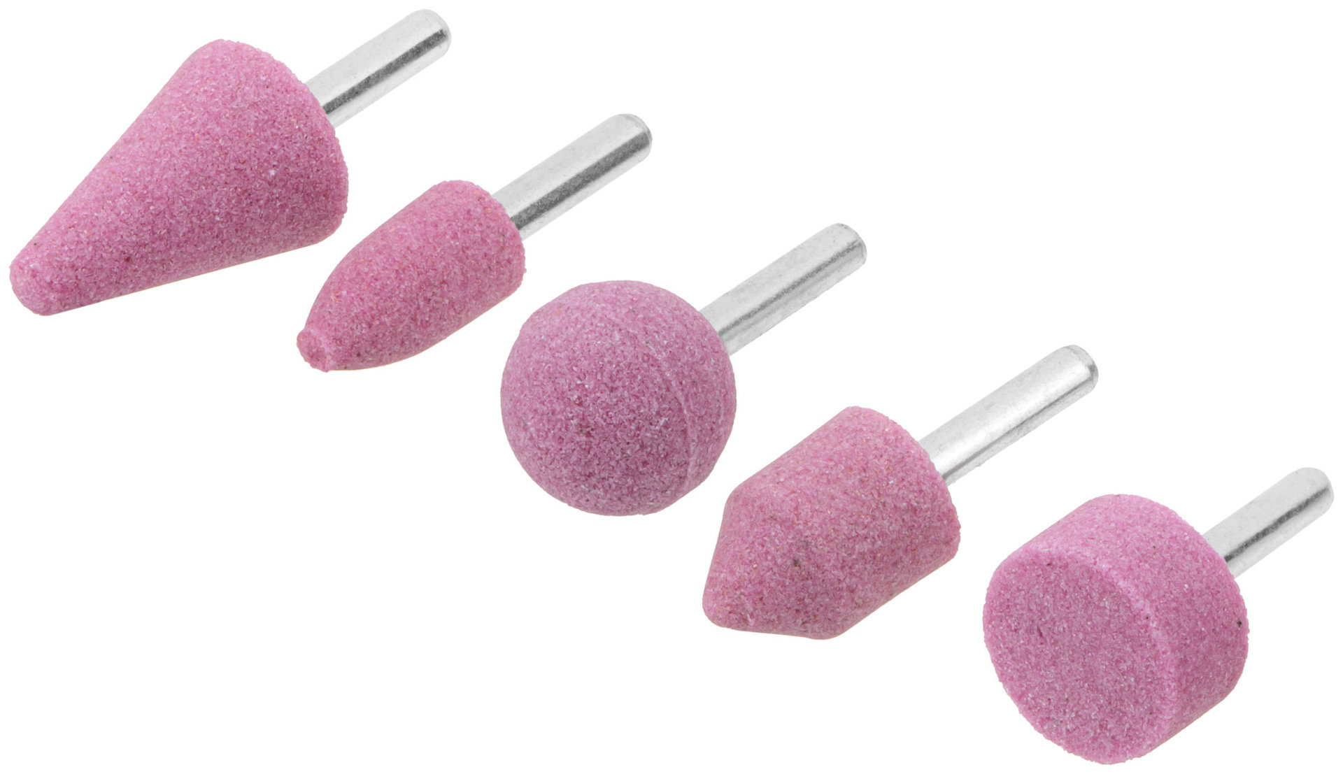 Шарошки абразивные по металлу, 5 шт. ( большие ) (36469)