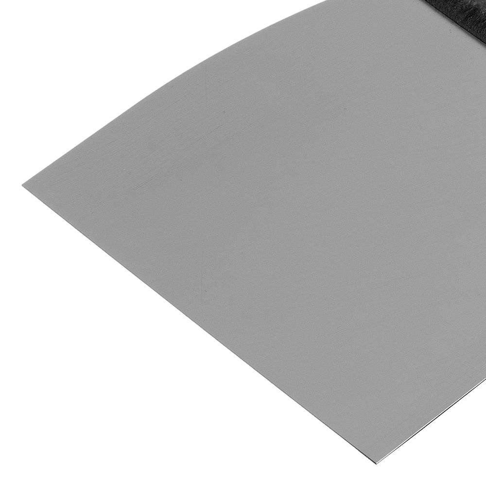 Шпательная лопатка из нержавеющей стали, 100 мм, пластмассовая ручка Сибртех (85435)