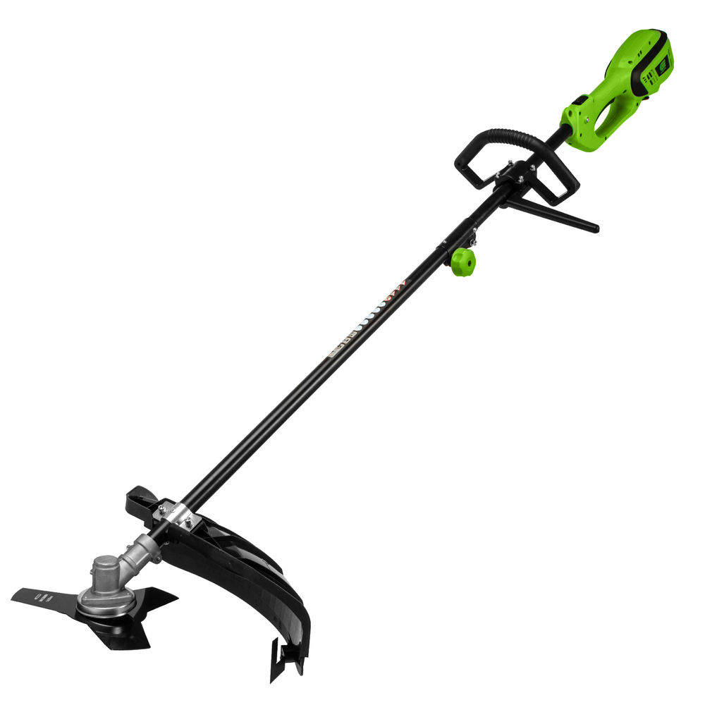 Триммер электрический ЭК-1200, 1200 Вт, 380 мм, разборная штанга, катушка, диск Сибртех (96632)