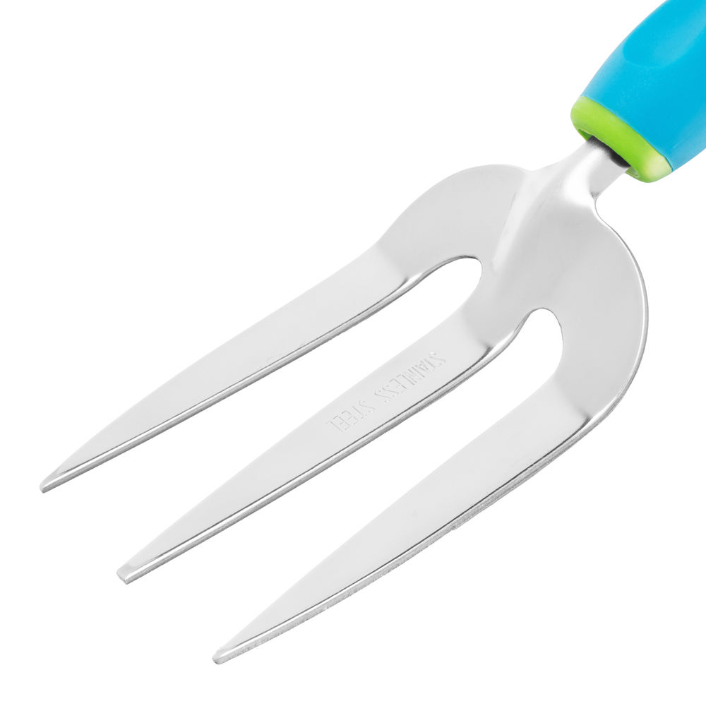 Вилка посадочная, 80 х 290 мм, нержавеющая сталь, двухкомпонентная рукоятка, Premium Plus, Palisad (62053)