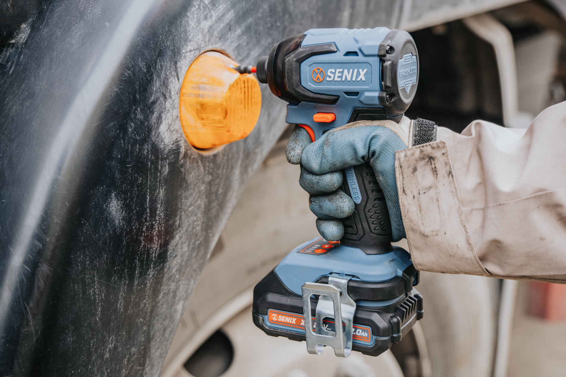 Импульсный шуруповерт, 180Нм, 1х4Ач, ЗУ, кейс X2 20В