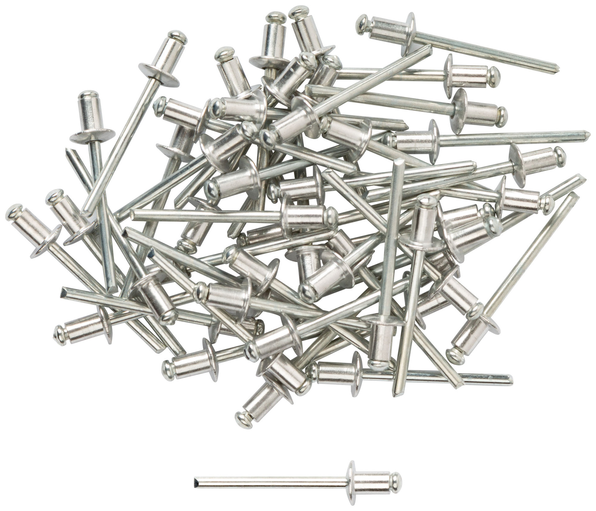 Заклепки мелкая фасовка, 50 шт., 4.0 х 6 мм (23736)